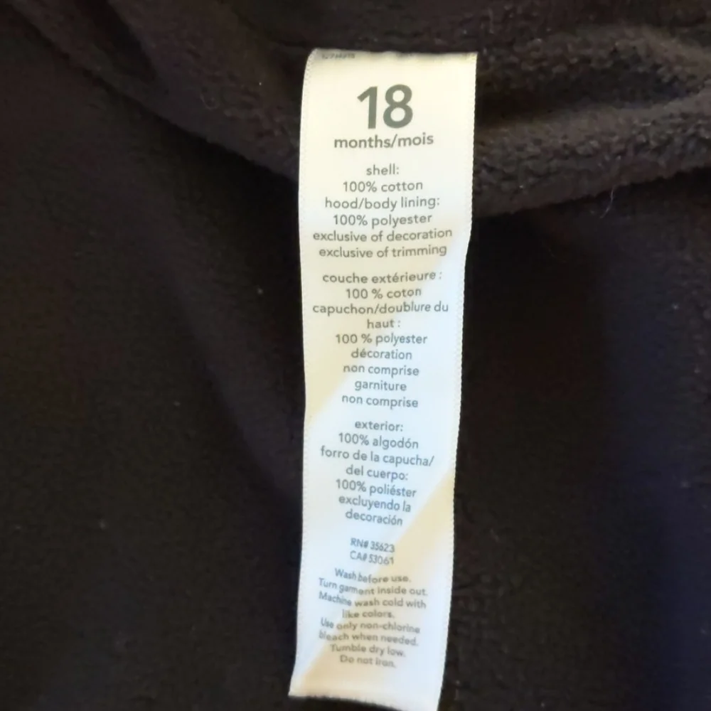 5/$25 NWOT Carter's buffalo check flannel vest 18 mos